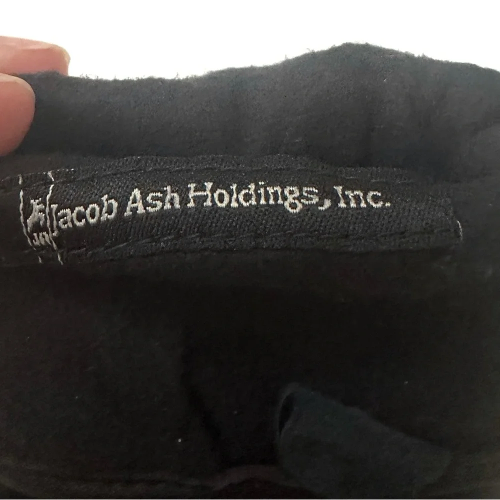 Jacob Ash Holdings Black Soft Classic Leather Women's Gloves